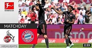 Colonia vs Bayern Munich 1-2 resumen y goles del partido completo /Bundesliga