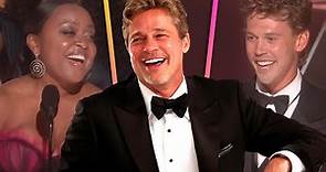 Brad Pitt Wins MOST POPULAR at 2023 Golden Globes