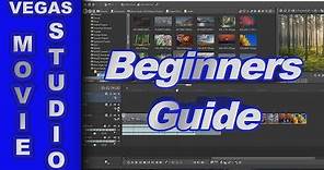 Beginners Guide for Vegas Movie Studio 14 Platinum (How to use)