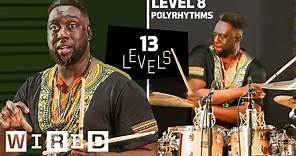 13 Levels of Drumming: Easy to Complex | WIRED