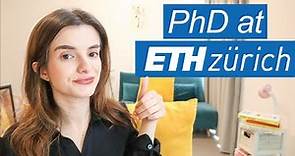 PhD at ETH Zurich - How to Apply, Step-by-Step Website Guide