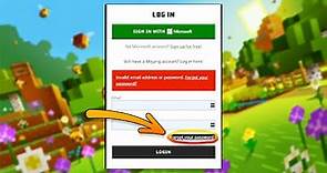 How To Login To Minecraft If You've Forgotten Your Password