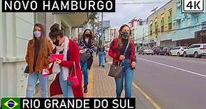 Walking in Novo Hamburgo 🇧🇷 Rio Grande do Sul, Southern Brazil |【4K】2021