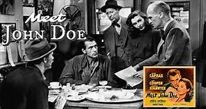 Meet John Doe Full Movie | Gary Cooper Barbara Stanwyck