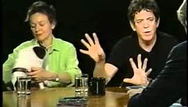 Laurie Anderson & Lou Reed Interviewed by Charlie Rose (2003) - Part Two