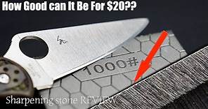 S SATC Diamond Sharpening Stone Review - Is a $20 Diamond Stone Any Good?