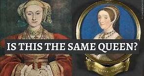 Is picture of KATHERINE HOWARD really ANNE OF CLEVES? Which Tudor Queen is it? Six wives documentary