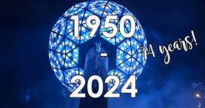 New Year's Eve ABC Ball Drop (1950-2024) UPDATED! [BEST VERSION]