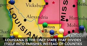 Why parishes? The story behind Louisiana's unique map