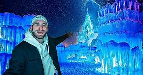 Visiting Ice Castles In Lake Geneva Wisconsin | Elsa’s Frozen Castle In Real Life