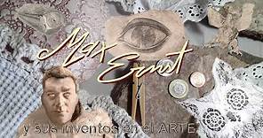 Max Ernst y sus inventos en el ARTE (decalcomanía, grattage y frottage)