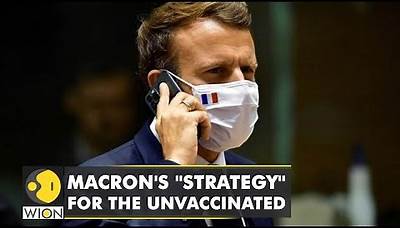 'Want to ‘piss off’ the non-vaccinated,' says French president Emmanuel Macron | International News
