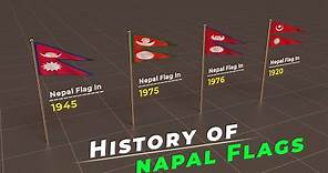 History of Nepal Flag | Evolution of Nepal flag | Flags of the world