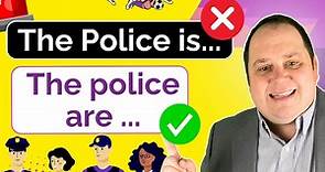 The Police 'IS' or 'ARE'?