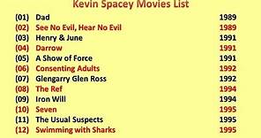 Kevin Spacey Movies List
