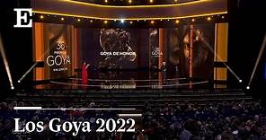 Los GOYA 2022: lo MEJOR de la GALA, en 4 instantes memorables | EL PAÍS