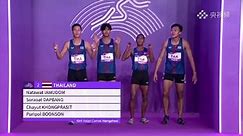 《巅峰竞速》【回放】杭州亚运会田径男子4x100米接力决赛 全场回放