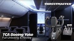 Before You Buy a Yoke, Watch this Thrustmaster TCA Boeing Yoke Review