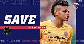 Adrianna Franch, Portland Thorns FC | Week 17 #NWSL Save of the Week