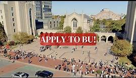 Apply to Boston University