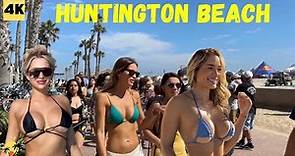 ☀️🌴 Huntington Beach Exploration | California US | A Sunlit Day Tour! 🏖️🕶️