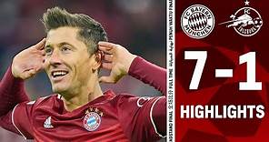 7-1 madness! FC Bayern vs. FC Salzburg | Champions League Highlights