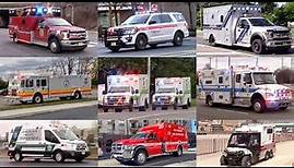 Ambulances Responding Compilation - Best Of 2022