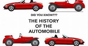 The History of the Automobile
