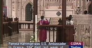 Ambassador Harriman Memorial Service