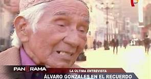 Álvaro Gonzales en el recuerdo: la última entrevista de ‘Guayabera sucia’