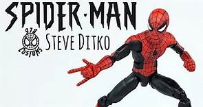 Steve Ditko Spider-Man Custom Marvel Legends Spider-Man 6” action figure review
