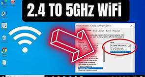 Switching to 5GHz Wireless Network Adapter on Windows 11/10 - Easy Step-by-Step Guide!
