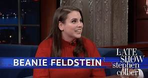Beanie Feldstein Got A Compliment From Dumbledore