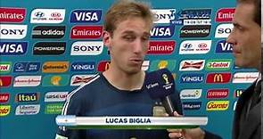 Brasil 2014: Entrevista a Lucas Biglia tras la final (TyC Sports)