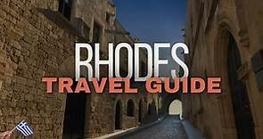 Rhodes Greece Travel Guide - Best Places to Visit and Things to do in Rhodes Greece
