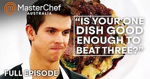 3 Dishes Versus 1 in Celebrity MasterChef Australia | S01 E03 | Full Episode | MasterChef World