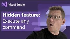 Execute any command in Visual Studio