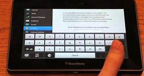 How To Factory Reset the Blackberry Playbook