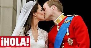 Los grandes momentos de la boda del príncipe Guillermo y Kate Middleton en su 12 aniversario