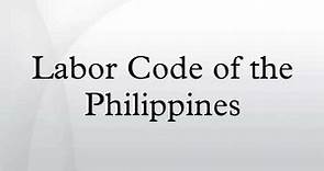 Labor Code of the Philippines