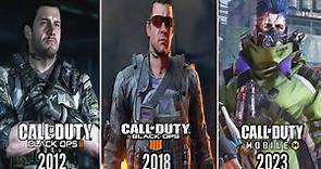 Evolution of David Mason in Call Of Duty Series (2012-2023)