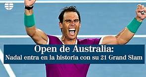 Rafa Nadal gana el Open de Australia y entra en la historia con su 21 Grand Slam