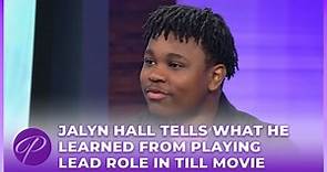 Jalyn Hall Tells What He Learned From Playing The Lead Role In TILL Movie