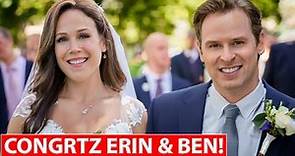 Congratulations to When Calls the Heart stars Erin Krakow & Ben Rosenbaum | Married & Wedding