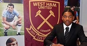 Jamal Baptiste Signs First Pro Contract At WestHam United