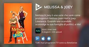 Guarda gli episodi di Melissa & Joey in streaming