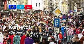 Karneval: Köln bereitet sich auf den 11.11. vor | RTL WEST, 09.11.2023