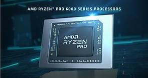 AMD PRO processors mean business. AMD Ryzen™ PRO 6000 Series Processors.