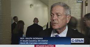 Rep. Ralph Norman on Speaker Election