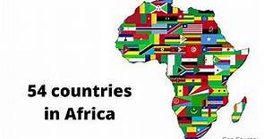 List of countries in Africa in alphabetical order